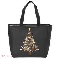 Guns Christmas Tree Camo Print Xmas Gift For Gun Lover Tote Bag thumb 0