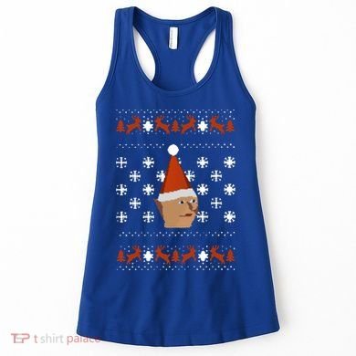 Gnome Child Ugly Christmas Sweater Cool Gift Women's Tank Top