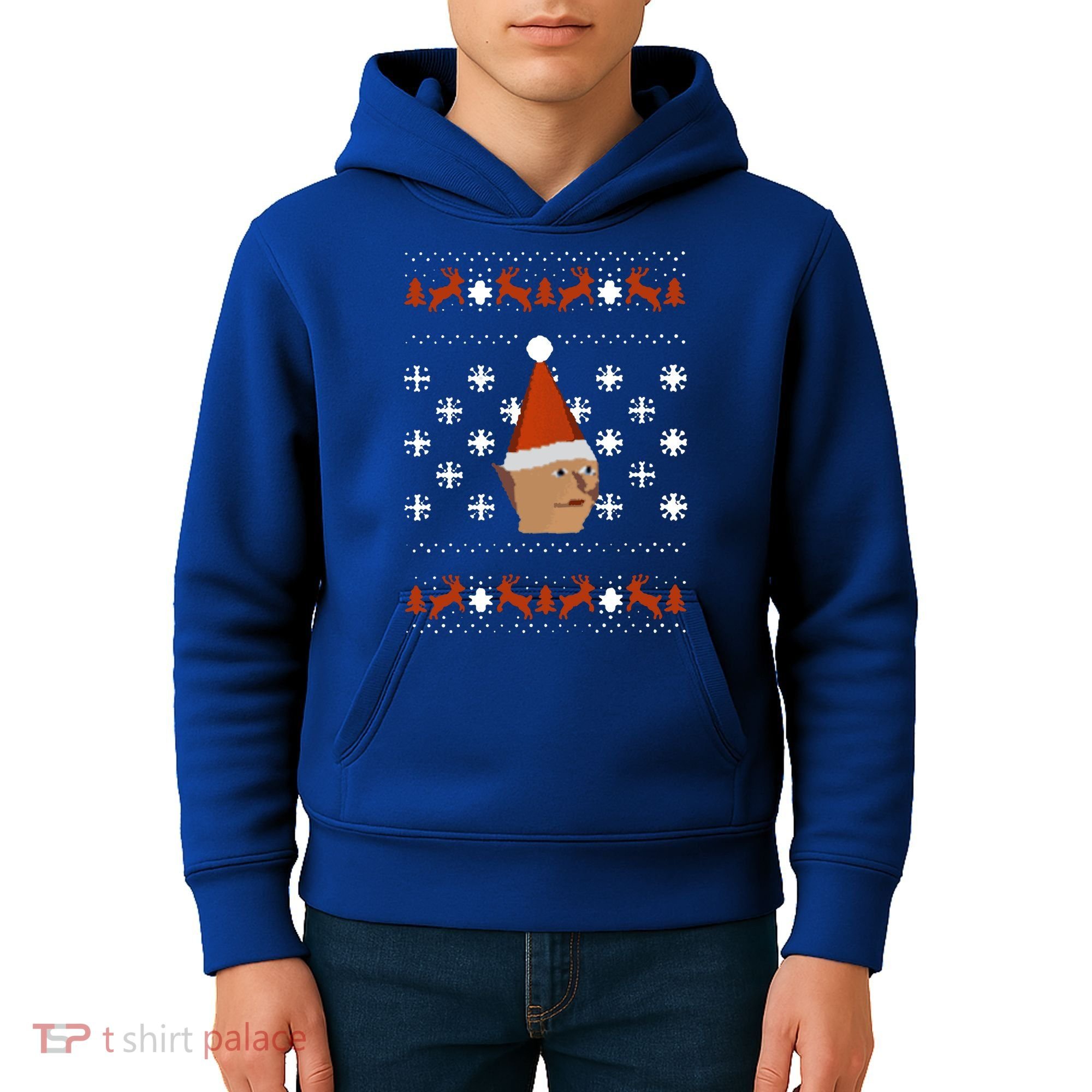 Gnome Child Ugly Christmas Sweater Cool Gift Kids Hoodie