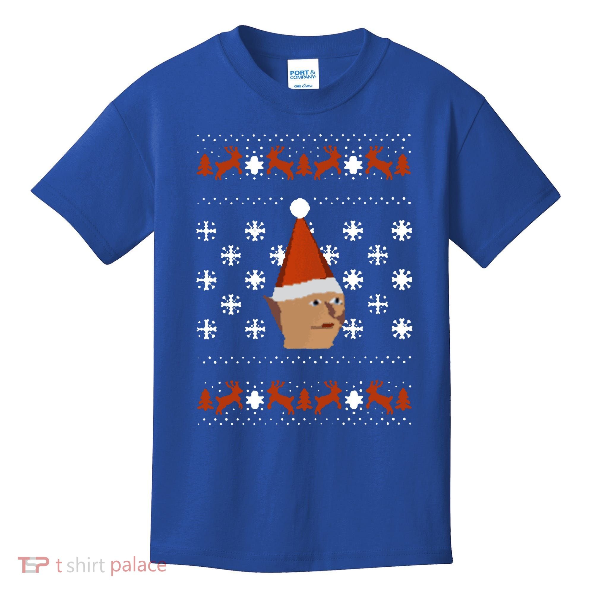 Gnome Child Ugly Christmas Sweater Cool Gift Kids T-Shirt