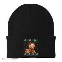Goldendoodle Christmas Ugly Sweater Funny Dog Lover Xmas Great Gift Beanie thumb 0