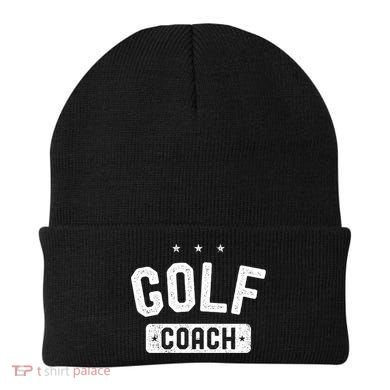 Golf Coach Vintage Golf Gift Beanie