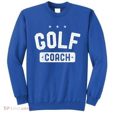 Golf Coach Vintage Golf Gift Sweatshirt