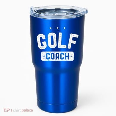 Golf Coach Vintage Golf Gift Tumbler