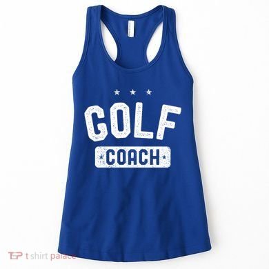 Golf Coach Vintage Golf Gift Women's Tank Top