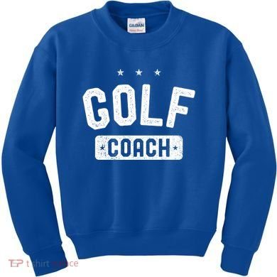 Golf Coach Vintage Golf Gift Kids Sweatshirt