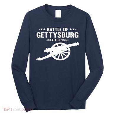 Gettysburg Civil War Battle Long Sleeve Shirt