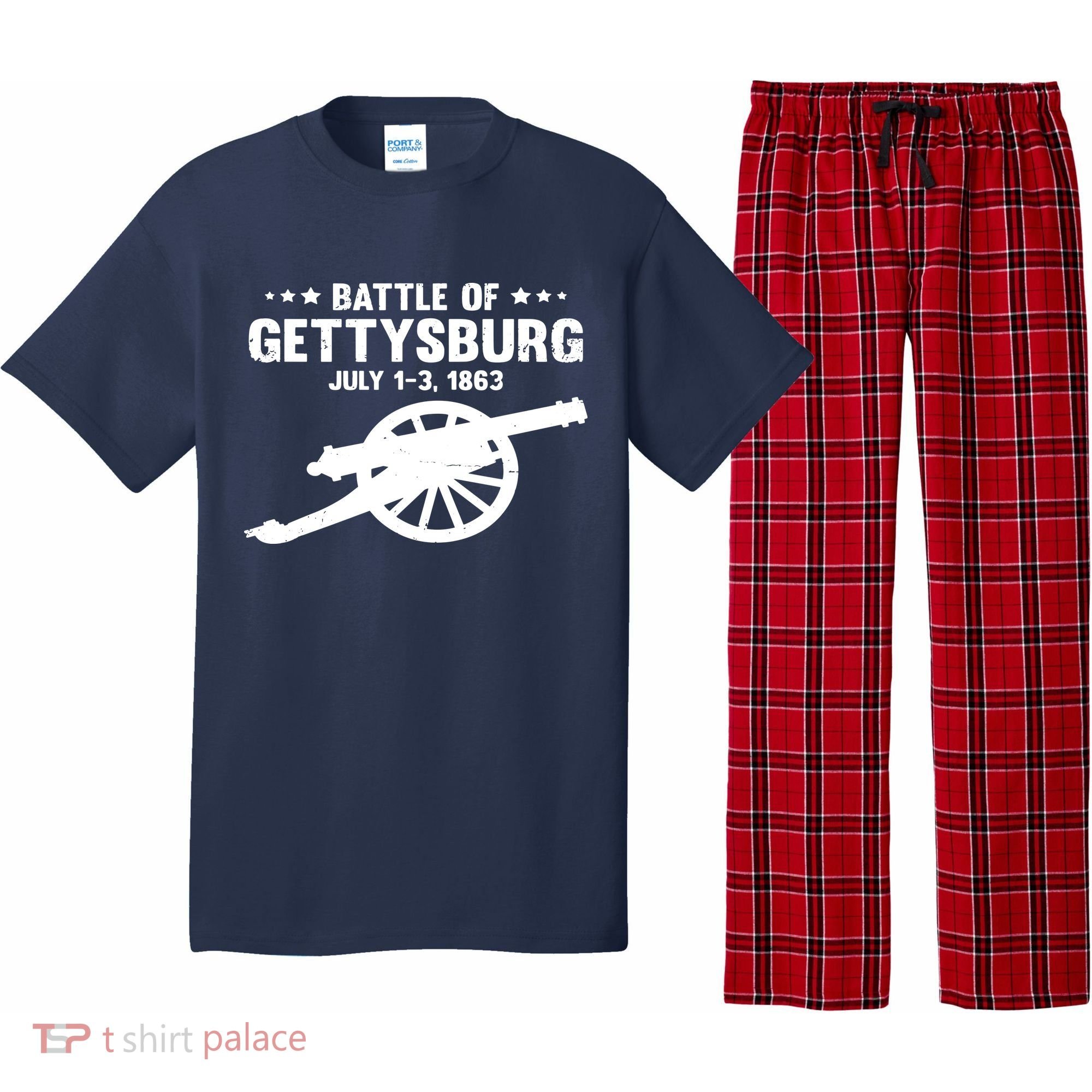 Gettysburg Civil War Battle Pajama Set