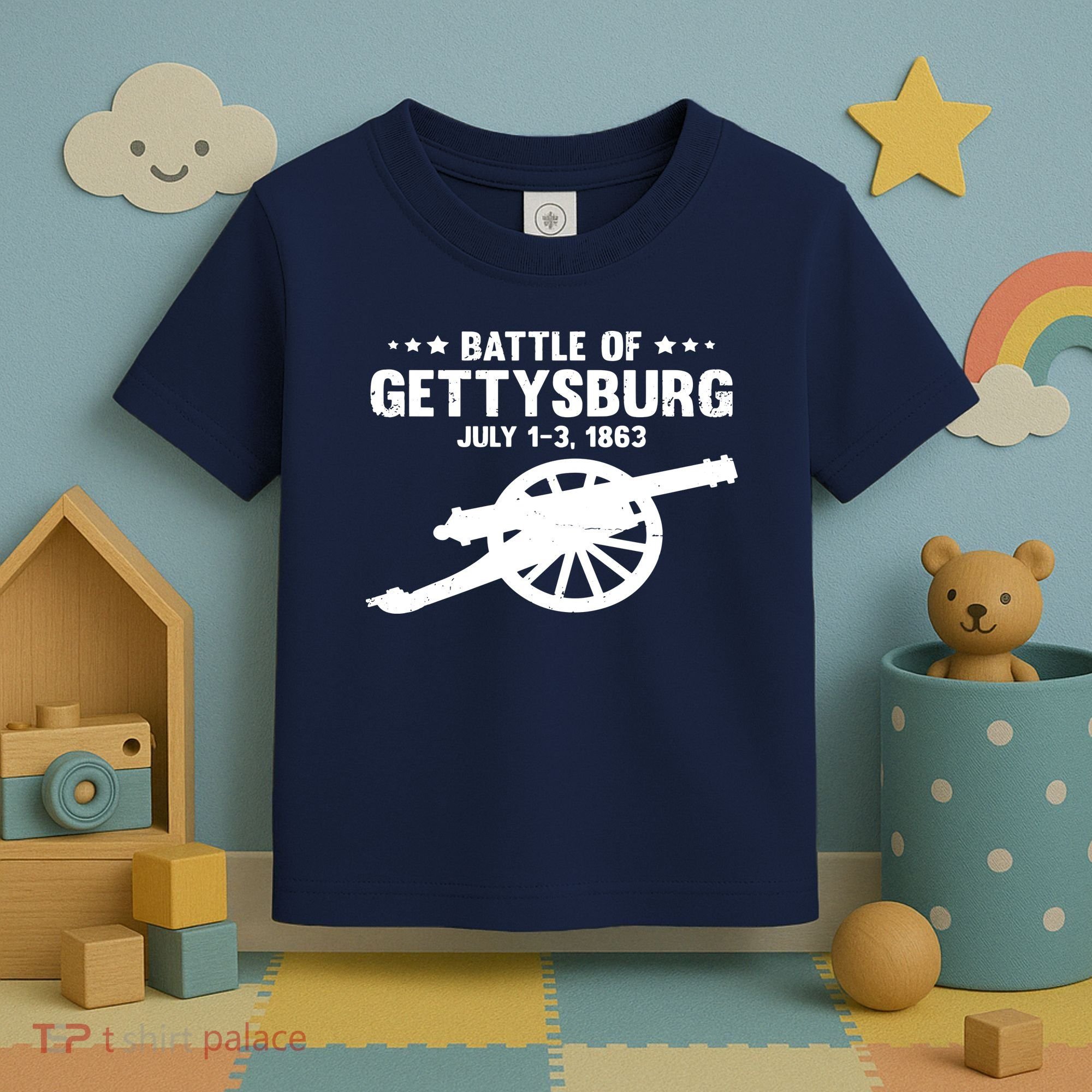 Gettysburg Civil War Battle Toddler T-Shirt