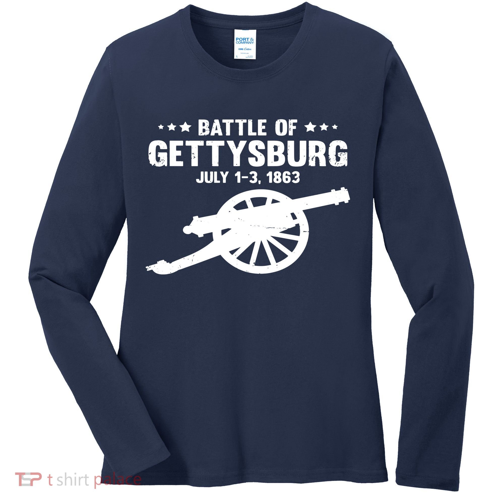 Gettysburg Civil War Battle Women's Long Sleeve Shirt
