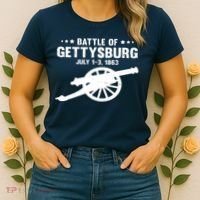 Gettysburg Civil War Battle Women's T-Shirt thumb 2
