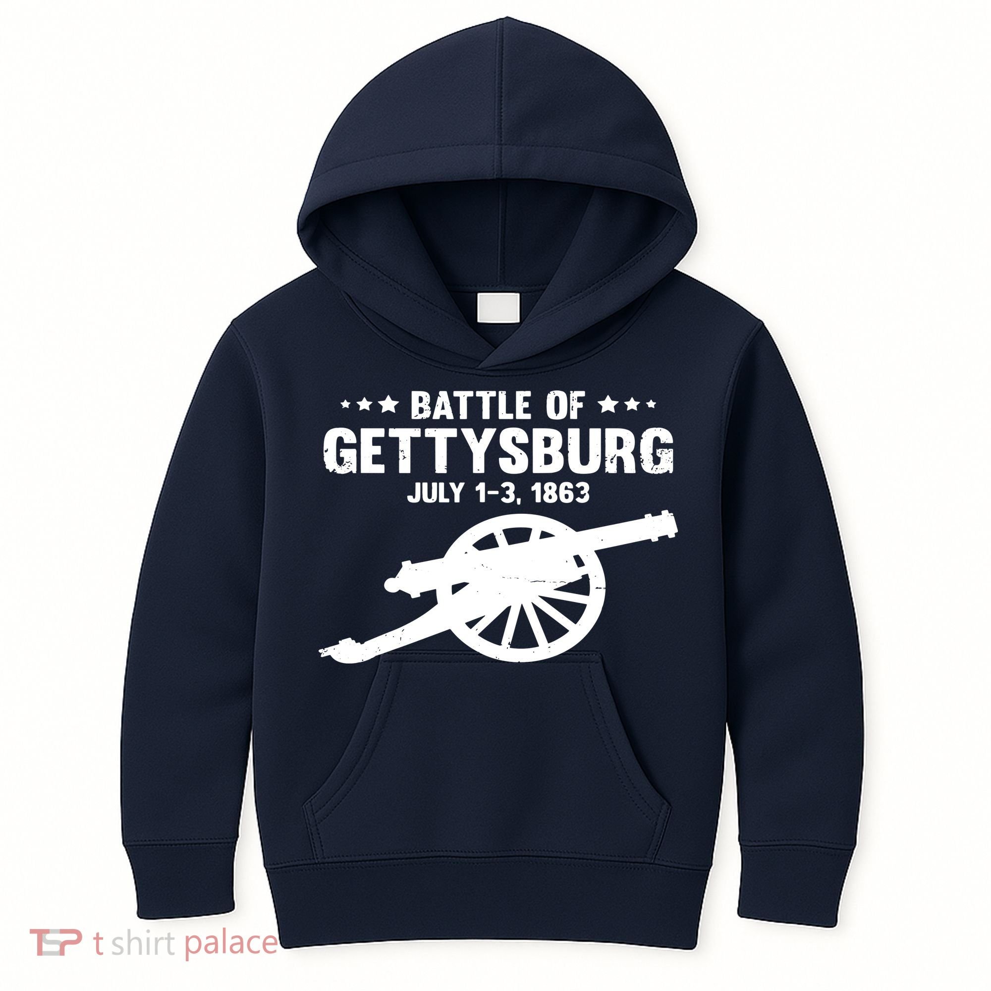 Gettysburg Civil War Battle Kids Hoodie