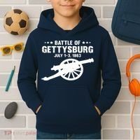 Gettysburg Civil War Battle Kids Hoodie thumb 2