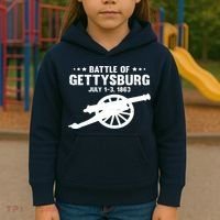Gettysburg Civil War Battle Kids Hoodie thumb 3