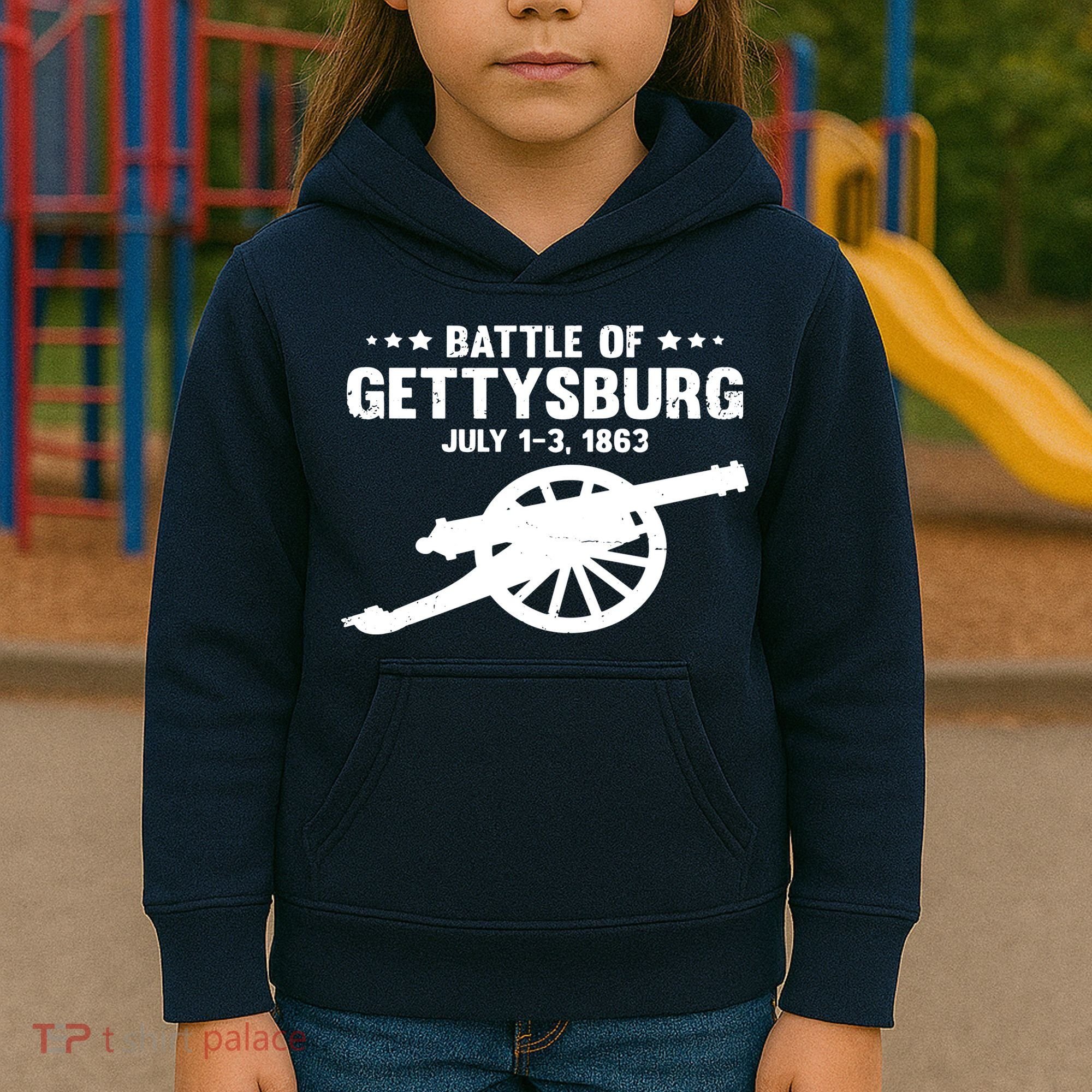 Gettysburg Civil War Battle Kids Hoodie