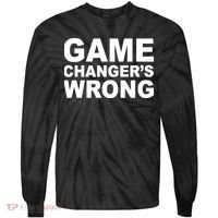 Game Changer's Wrong Tie-Dye Long Sleeve Shirt thumb 0