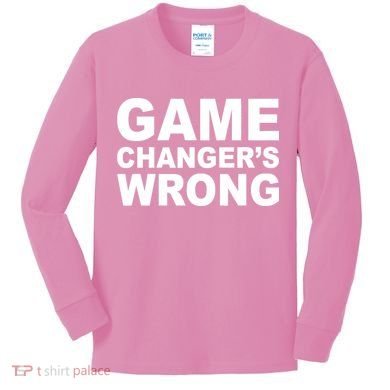 Game Changer's Wrong Kids Long Sleeve Shirt