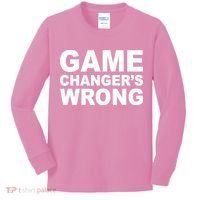 Game Changer's Wrong Kids Long Sleeve Shirt thumb 0