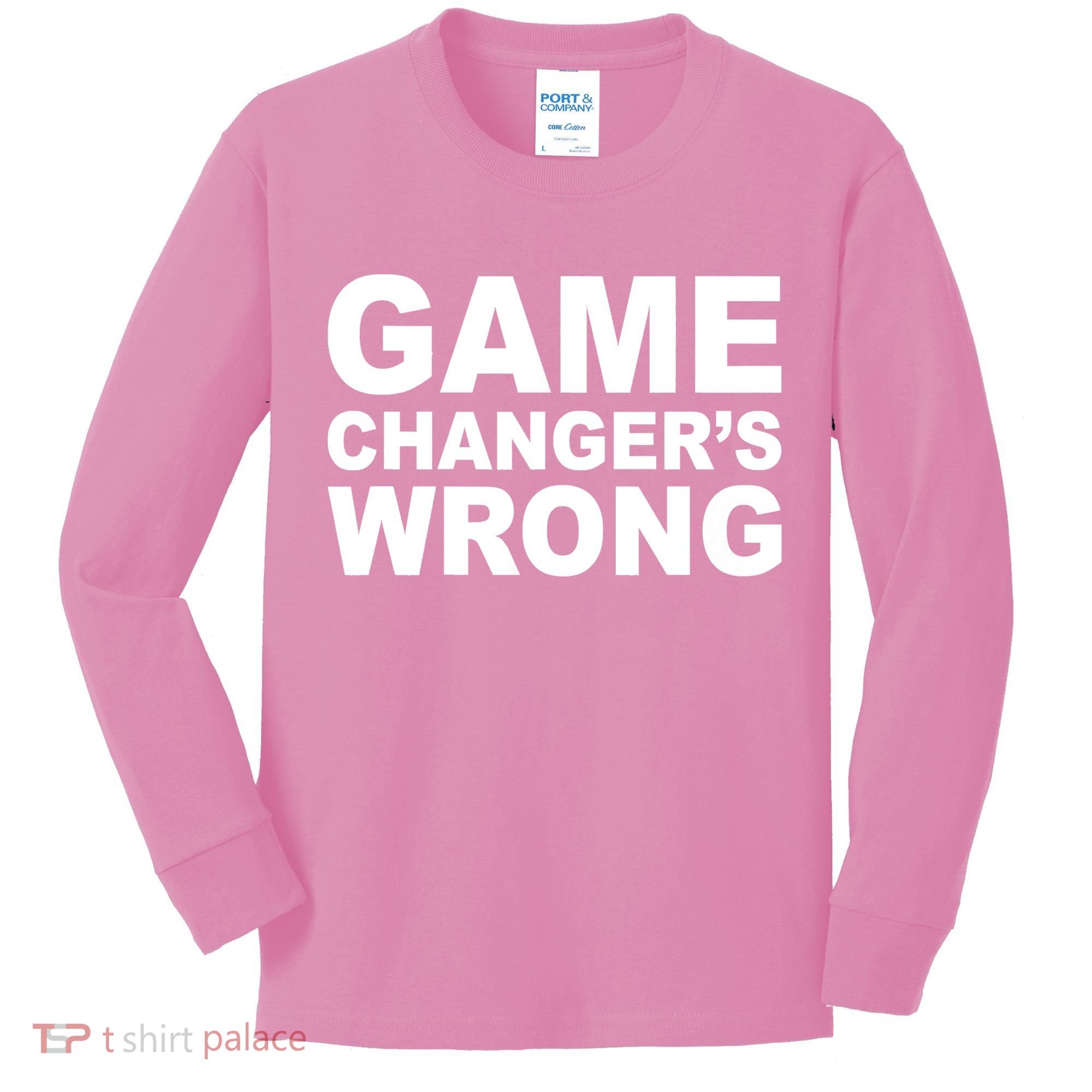 Game Changer's Wrong Kids Long Sleeve Shirt
