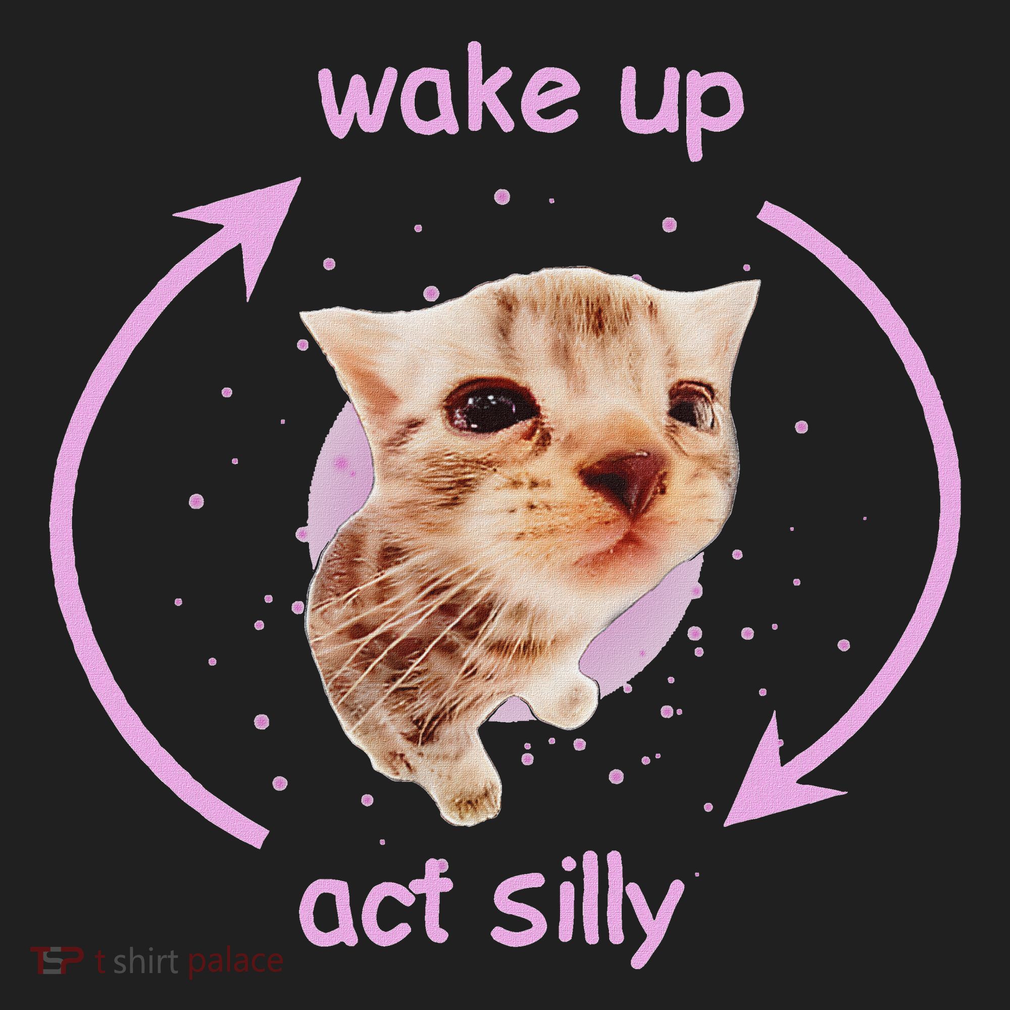 Girl Cats Wake Up Act Silly Cat Meme Certified Freak Beanie
