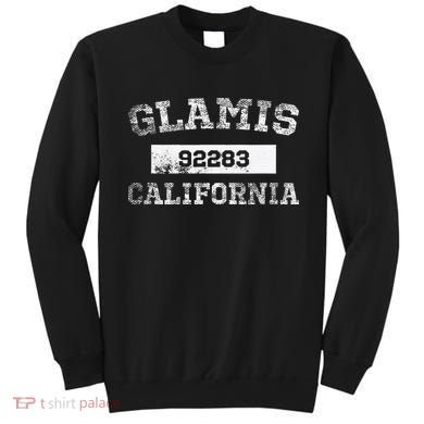 Glamis California Zip Code 92283 Distressed Sweatshirt