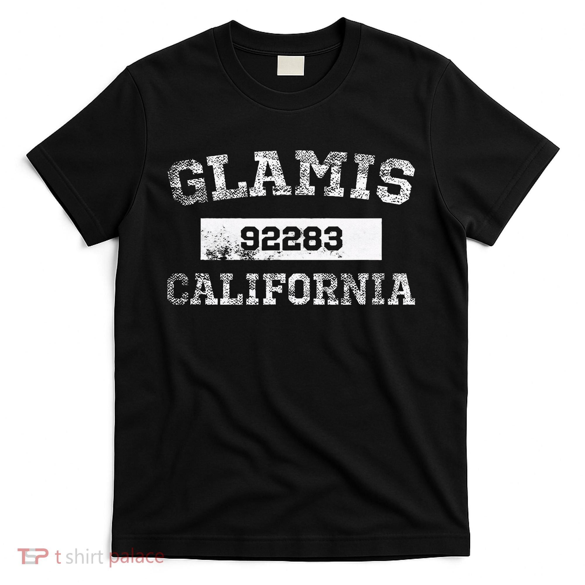 Glamis California Zip Code 92283 Distressed T-Shirt