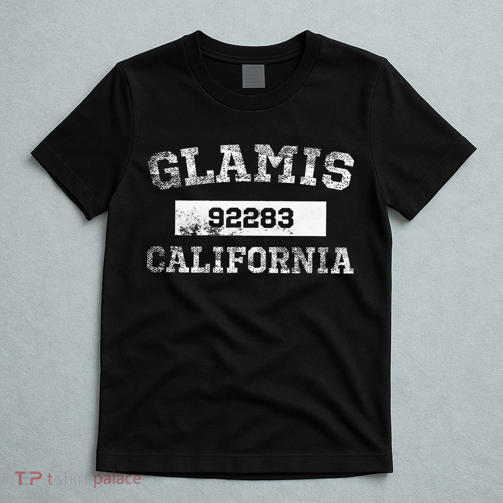 Glamis California Zip Code 92283 Distressed T-Shirt
