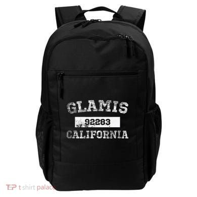Glamis California Zip Code 92283 Distressed Backpack