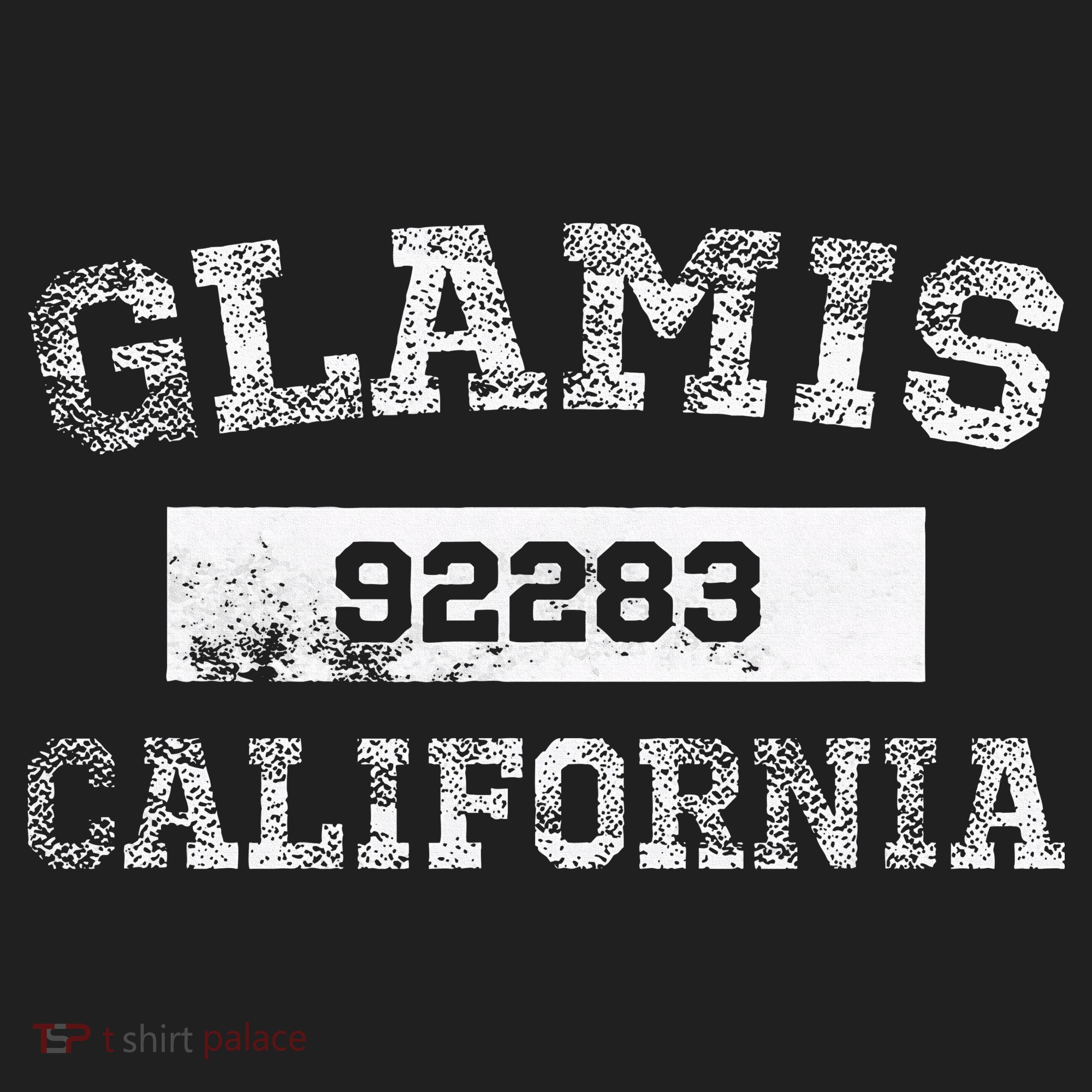 Glamis California Zip Code 92283 Distressed Tumbler