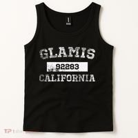 Glamis California Zip Code 92283 Distressed Tank Top thumb 2