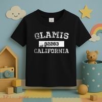 Glamis California Zip Code 92283 Distressed Toddler T-Shirt thumb 3