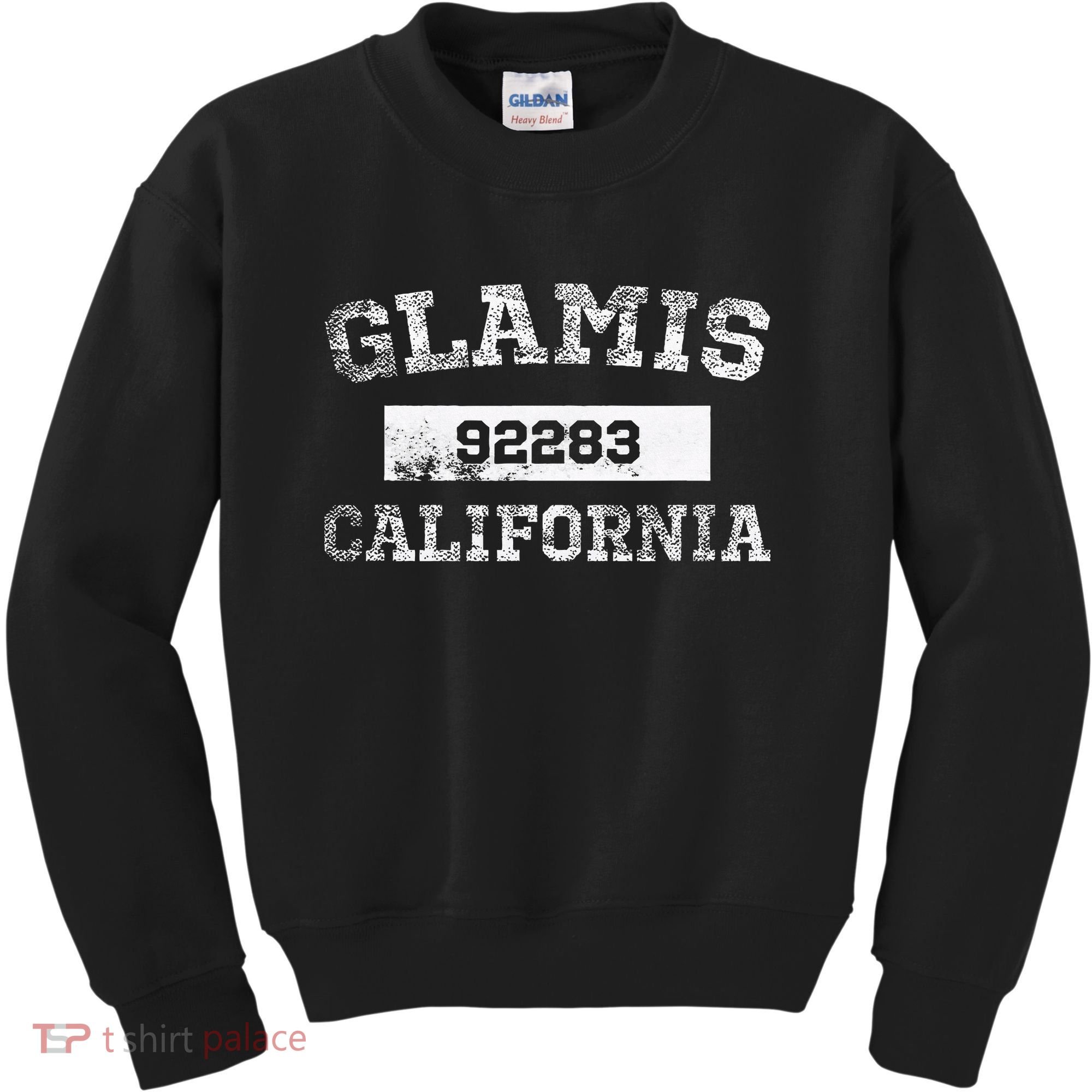 Glamis California Zip Code 92283 Distressed Kids Sweatshirt