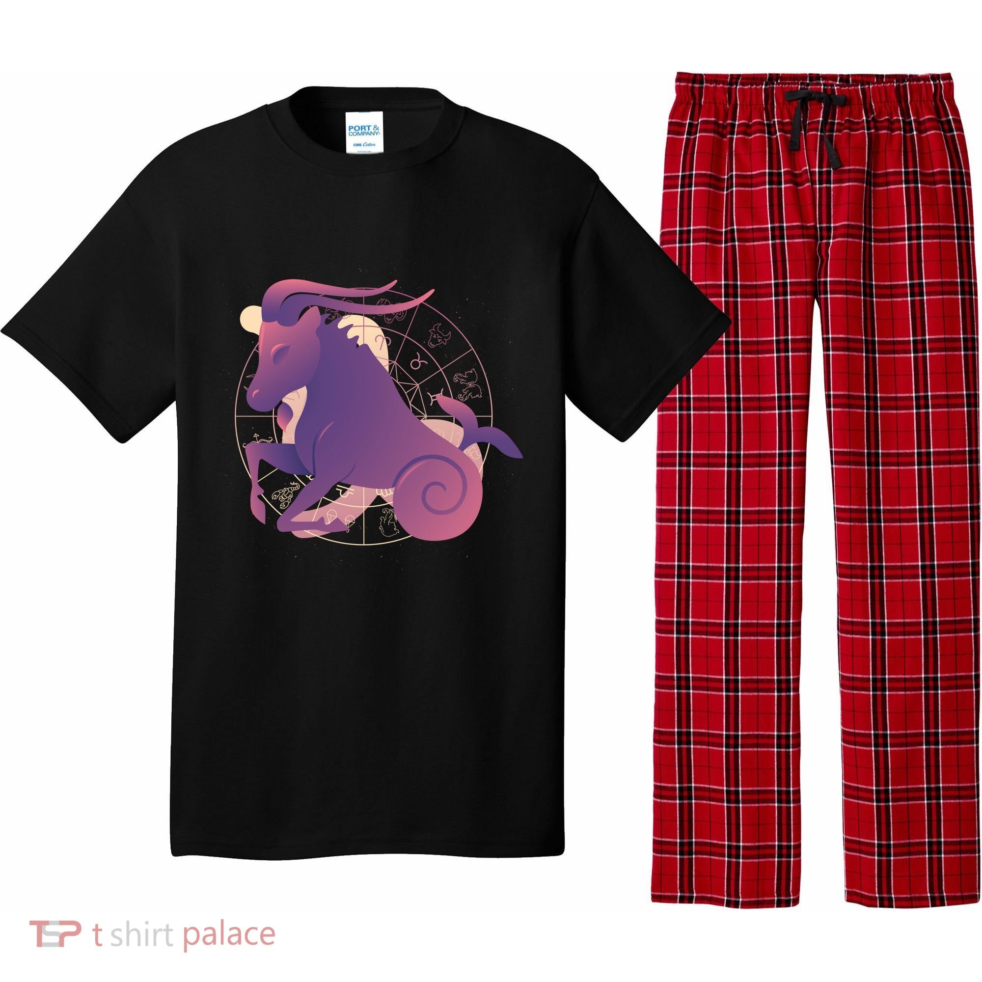 Goat Capricorn Zodiac Pajama Set