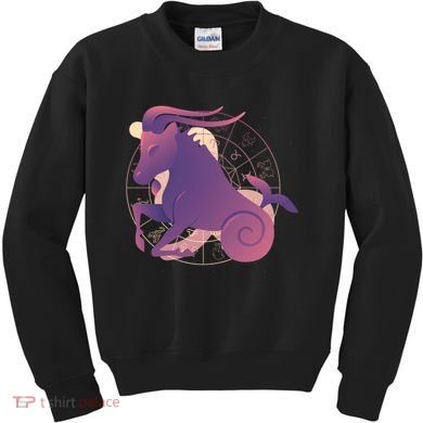Goat Capricorn Zodiac Kids Sweatshirt