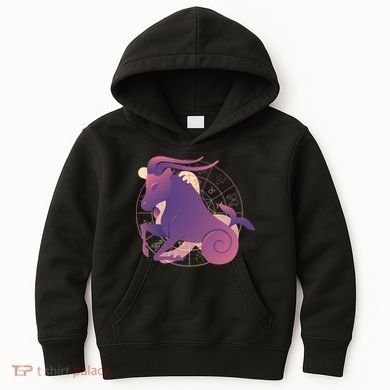 Goat Capricorn Zodiac Kids Hoodie