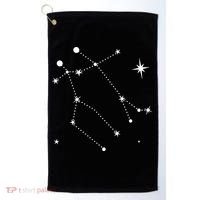 Gemini Constellation Zodiac Golf Towel thumb 0