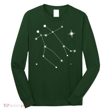 Gemini Constellation Zodiac Long Sleeve Shirt