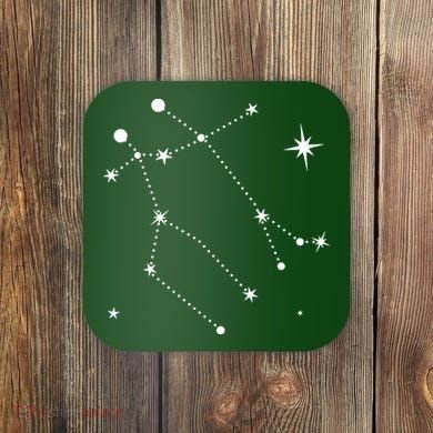 Gemini Constellation Zodiac Coaster