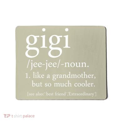 Gigi Definition 1 Mousepad