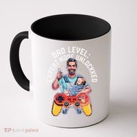 Gamer Dad  Achievement Unlocked Fatherhood Coffee Mug thumb 0