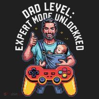 Gamer Dad  Achievement Unlocked Fatherhood Beanie thumb 2