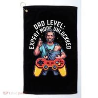 Gamer Dad  Achievement Unlocked Fatherhood Golf Towel thumb 0