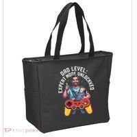 Gamer Dad  Achievement Unlocked Fatherhood Tote Bag thumb 2