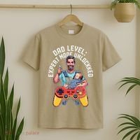 Gamer Dad  Achievement Unlocked Fatherhood T-Shirt thumb 2