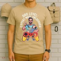 Gamer Dad  Achievement Unlocked Fatherhood T-Shirt thumb 6