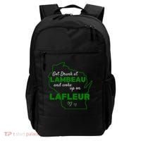 Got Drunk At Lambeau And Woke Up On Lafleur Fans Backpack thumb 0