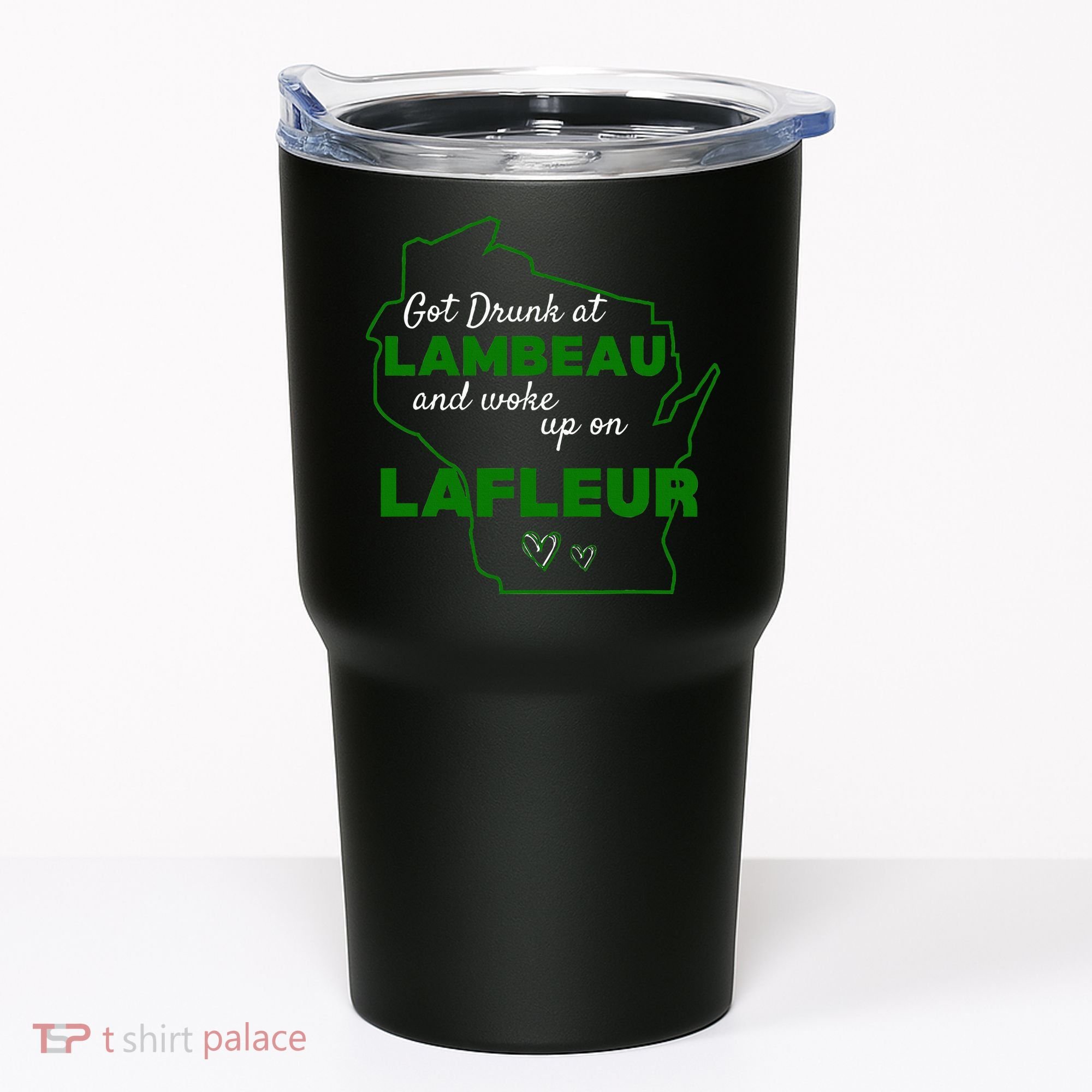 Got Drunk At Lambeau And Woke Up On Lafleur Fans Tumbler