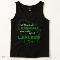 Got Drunk At Lambeau And Woke Up On Lafleur Fans Tank Top thumb 2