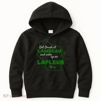 Got Drunk At Lambeau And Woke Up On Lafleur Fans Kids Hoodie thumb 0