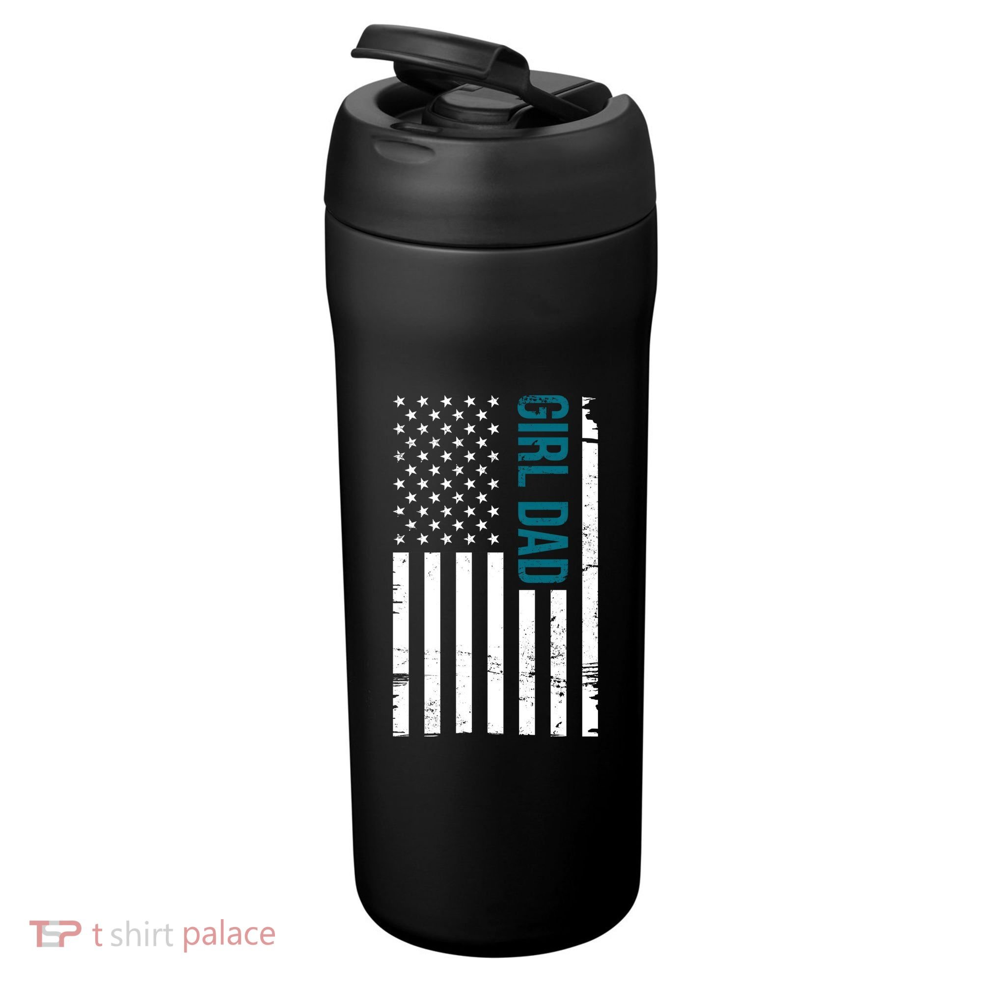 Girl Dad American Flag 24oz Duet Stainless Steel Tumbler